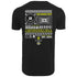 Minimalism unisex Techno regular T-Shirt von hinten